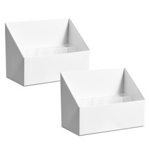 모든양품 화장품 정리대 오가나이저, 화이트, 2개