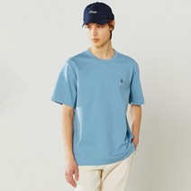 헤지스 남성용 프리미엄 쿨 솔리드 반팔 티셔츠