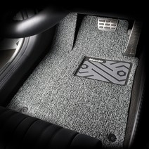 만도 컬러풀 와이드 볼륨쿠션 코일 카매트 1열+2열, 그레이, BMW NEW-X3 G05 2017년 11월~