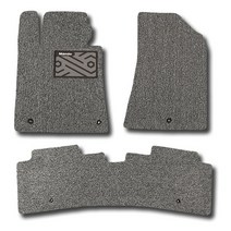 만도 컬러풀 와이드 볼륨쿠션 코일 카매트 1열 2종 + 2열 세트, 그레이, 아우디 A6 7세대 세단 C7 2011년 8월 ~ 2019년 9월, 아우디