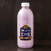 강훈목장 수제요거트 블루베리, 1000ml, 1개