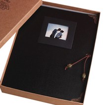페이토 포토북 기본 사진 앨범, 블랙, 30매