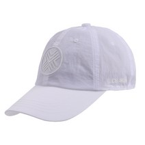 테크스킨 자수로고 볼캡, 화이트