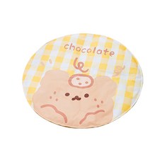 반려동물 시워니 원형 쿨매트, 곰돌이