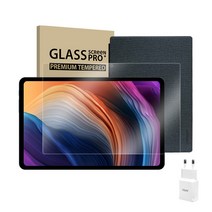 태클라스트 T40 PRO PD 고속충전 고성능 옥타코어 LTE 태블릿PC + PD충전기 + 강화패키지, 그레이(태블릿PC), 블랙(강화패키지), 128GB