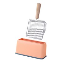 이자벨홈 고양이 배설물 모래삽 + 받침대, 핑크(받침대)