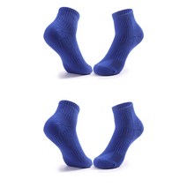 SNF 프로 런닝 농구 스포츠양말 2켤레, 03 파란색