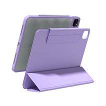 코끼리리빙 태블릿PC 분리 원형 자석 커버 케이스 A타입, 퍼플