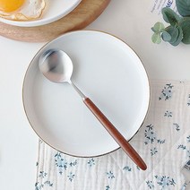 보겐 하드메이플 우드 생옻칠 커트러리 디너스푼, 1개