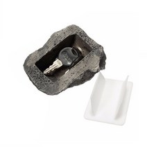 오래 가정용 비밀 열쇠 보관함 모형 돌, 혼합색상