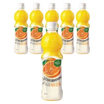 자연은 제주감귤 주스, 6개, 500ml