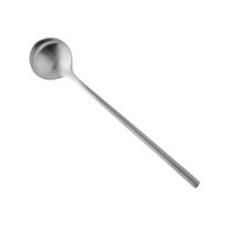 VBCCASA VBC 루나 커트러리 디저트 스푼, SILVER, 1개