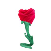 해솔 플라워 꽂이 장식 철사 홀더 인형, 30cm, 장미 레드A