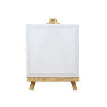 탁상용 이젤 일체형 미니 유화 캔버스 4, 1개