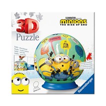 코리아보드게임즈 3D 퍼즐 민트 미니언즈 볼 R111794, 혼합색상, 73피스