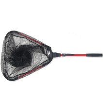 부스마켓 낚싯대 서브 삼각 프레임 낚시 뜰채, 레드