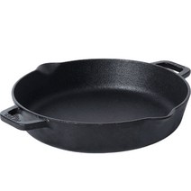마이어 프리시즈닝 인덕션 무쇠 주물 양손 프라이팬 26cm, 직경 26cm, 1개