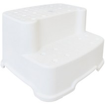 버드시아 논슬립 와이드 2단 디딤대, 아이보리, 1개