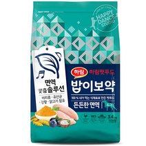 밥이보약 강아지 전연령 토탈 웰빙 든든한 면역 건식사료, 닭, 3.4kg, 1개