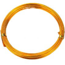 에나벨 공예철사 1.5mm x 5m, 07 주황색, 1개