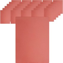 오렌지오피스 PP 제본표지 무사선 0.5mm 200p, 핑크, A4