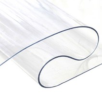 예피아 PVC 투명매트 모서리라운딩, 120cm x 75cm x 2mm, 투명