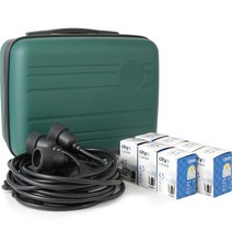 씨티오 파티라이트 + 전구 7p + 미니캐리어 세트, 주광색