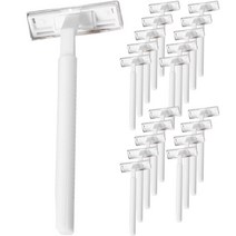 온비유 클린 밀착 2중 일회용 면도기 화이트, 1개입, 20개