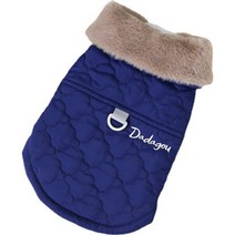 딩동펫 반려동물 노르딕 퀄팅조끼, 네이비