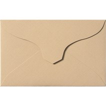 파스텔 미니 명함봉투, 100개, 브라운