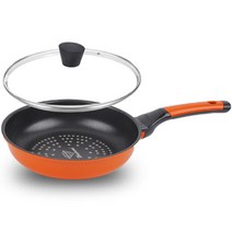 키친아트 프리미엄 퍼스널 컬렉션 프라이팬 2종 세트, 프라이팬 20cm + 유리뚜껑 20cm, 1세트