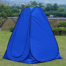 캠핑존 이동식 샤워텐트 150 x 190 cm, 블루, 1개
