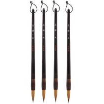 밤 매미 수채화 동양화붓 60 사계절 가을, 7.5 x 212 mm, 4개