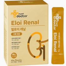 마이펫닥터 반려동물 엘로이레날 영양제 60g, 황태, 1개, 신장