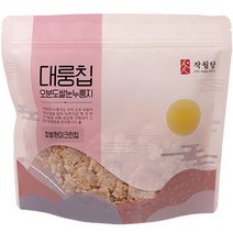작월담 대룽칩 오분도 크런칩 찹쌀현미 누룽지, 120g, 1개