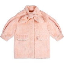 아마레일라엘 여아용 퍼 코트