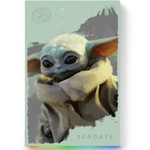 씨게이트 Firecuda Gaming HDD Star Wars Grogu 외장 하드 + 데이터 복구, 2TB, STKL2000404