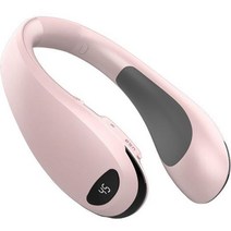 에코벨 3단 온도조절 넥밴드 히터, CPT66NH, 핑크