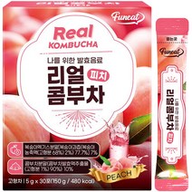 퍼니트 리얼 콤부차 피치맛 30p, 150g, 1개