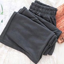 여성용 레오2 일자 통 트레이닝 일자 밴딩 바지