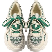 페이퍼먼츠 하운드 투스 체크 패턴 캐주얼 운동화 00866