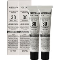 더블유드레스룸 퍼퓸 핸드크림 No 30 화이트머스크, 2개, 50ml