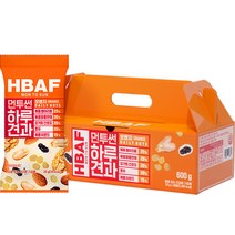 HBAF 먼투썬 하루견과 기프트세트 오렌지, 600g, 1세트