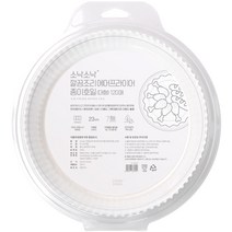 소낙소낙 깔끔조리 에어프라이어 종이호일 대형 23 x 4.5 cm 120p, 1개