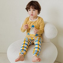 코디아이 아동용 눈이좋아 스판 기모 내의 상하의 세트