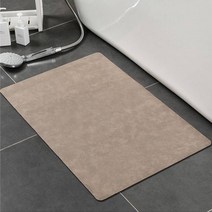 예뻐YOU 돌돌이 규조토 발매트, 브라운