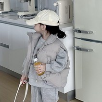 아동용 트레인 숏 패딩조끼 CCV72GVT87