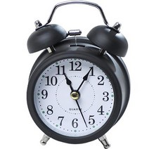 셀리빙 유러피안 빈티지 탁상시계, 블랙
