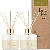 살림백서 라이스 앤 허브 디퓨저 200ml x 2p, 일랑일랑, 2개