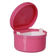 정월나나 틀니 치아 수납 보관 케이스 10p, 핑크